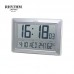 Rhythm(Japan) Silver Plastic Imported BEEP Alarm, Snooze Clock